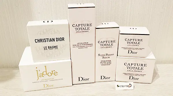 Dior ディオール カプチュール トータル ル セラムの美容液などの化粧品を買取しました