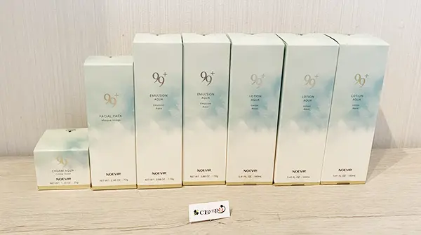 買取実績 ノエビア化粧品の99プラス ミルクローション アクアの乳液など7点