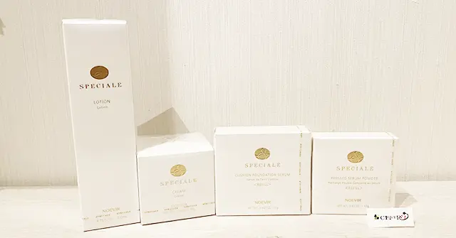 買取実績 ノエビア化粧品のスペチアーレ 薬用プレストパウダーセラム リフィールなど4点