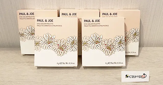 買取実績 ポール＆ジョー化粧品のアイデザイン パレット アイシャドウ 5点