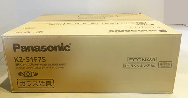 宅配買取 パナソニック KZ-S1F7S IHクッキングヒーター ビルトインタイプのキッチン用住宅設備